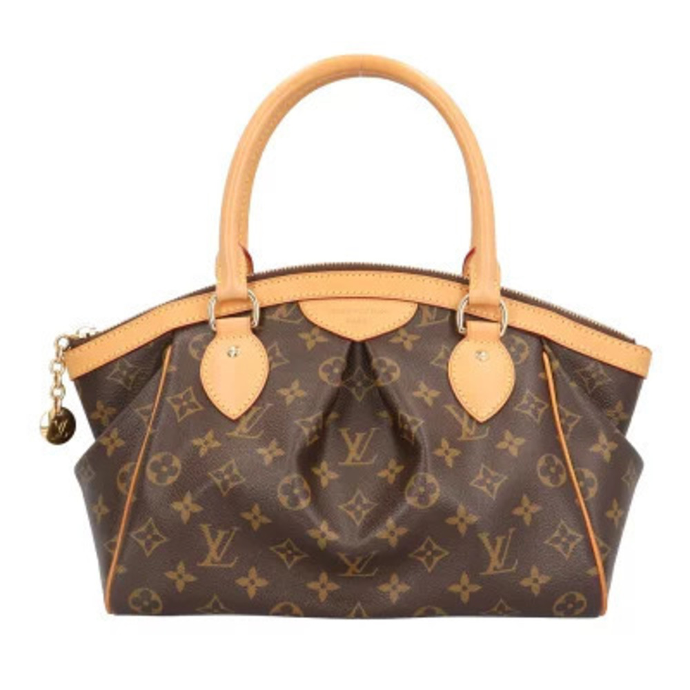 Louis Vuitton Tivoli Monogram Handbag Canvas Brown